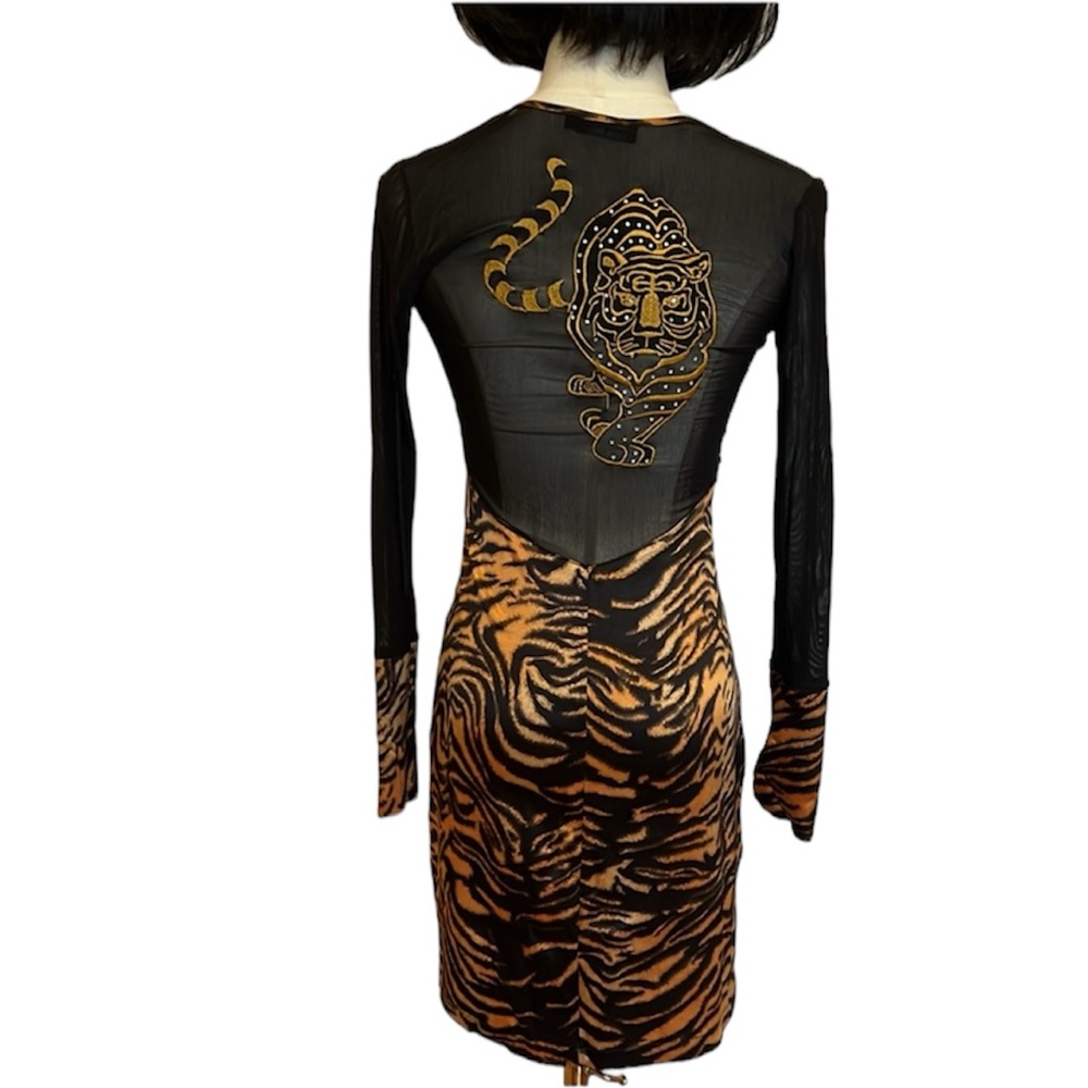 Ladies’ Dress by Cinema Donna, size Small, Tiger Pattern - Picture 6 of 7